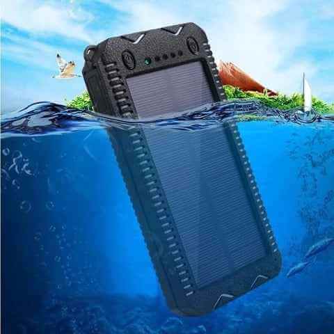 Solar Power Bank for Phones - Portable Charger for On-the-Go Power