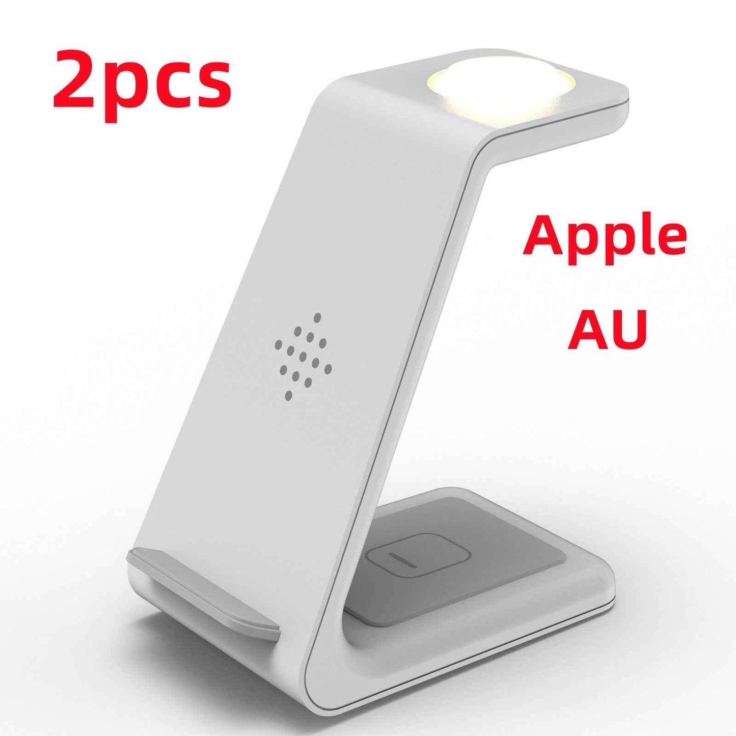 3 in 1 Wireless Charger Stand with Car Portable Charger Fast Charging Station Dock for Phones