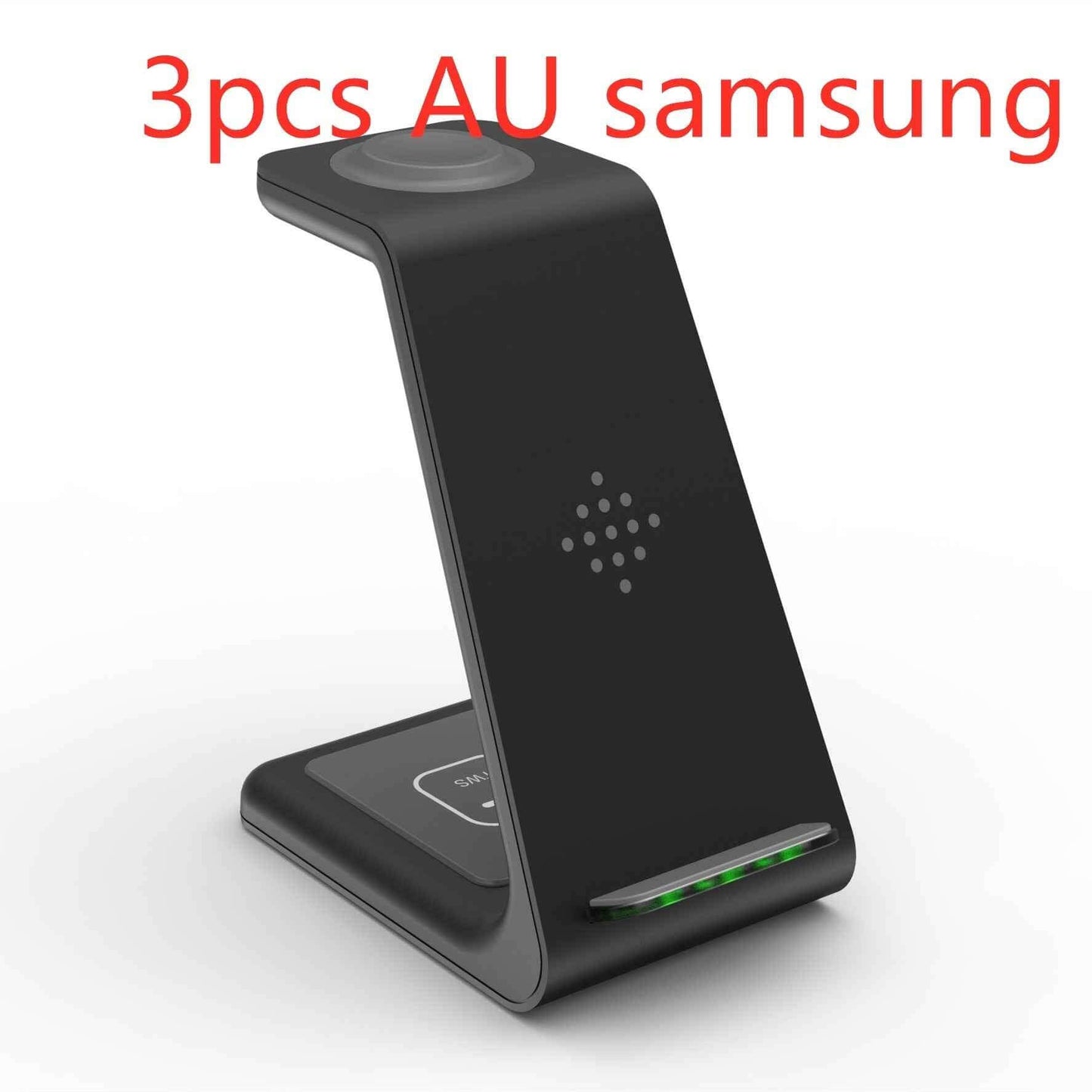 3 in 1 Wireless Charger Stand with Car Portable Charger Fast Charging Station Dock for Phones