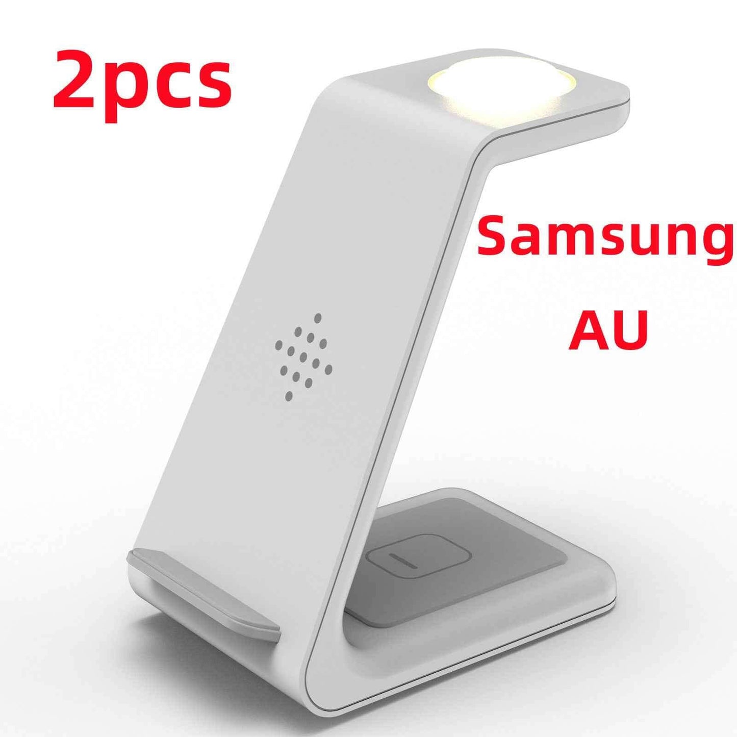 3 in 1 Wireless Charger Stand with Car Portable Charger Fast Charging Station Dock for Phones