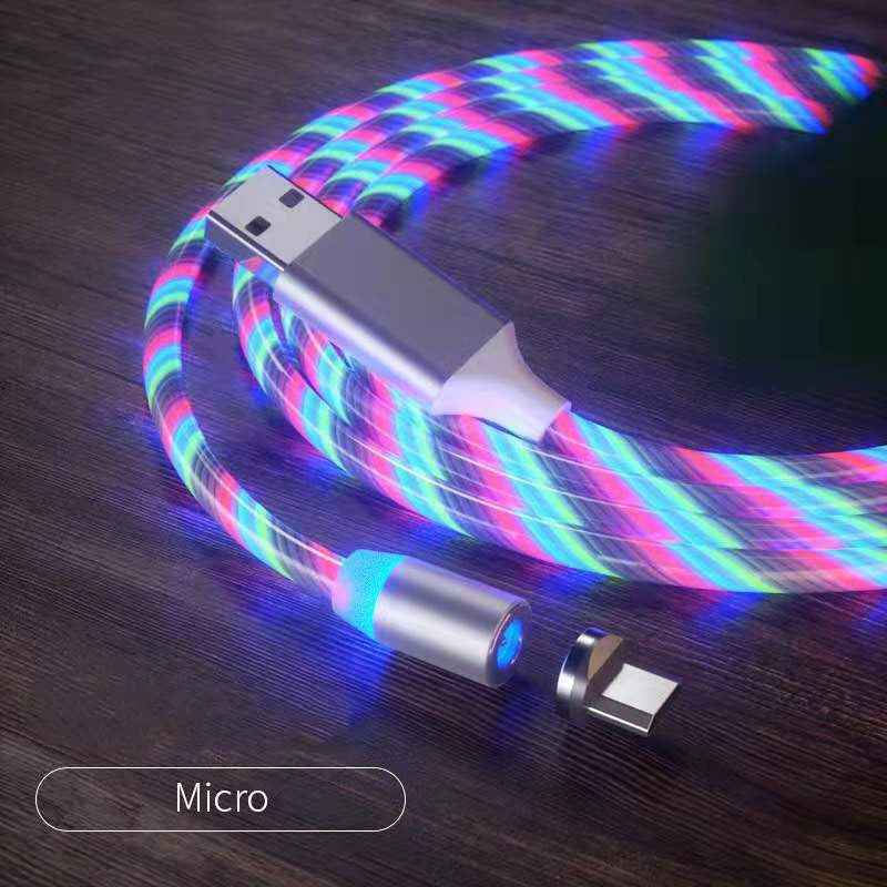 High-Speed Magnetic Charging Cable with Charger Daytona Performance – Revolutionizing My Everyday Power Routine - LED Magnet Charger for Lighting and Micro USB, Type-C Compatibility