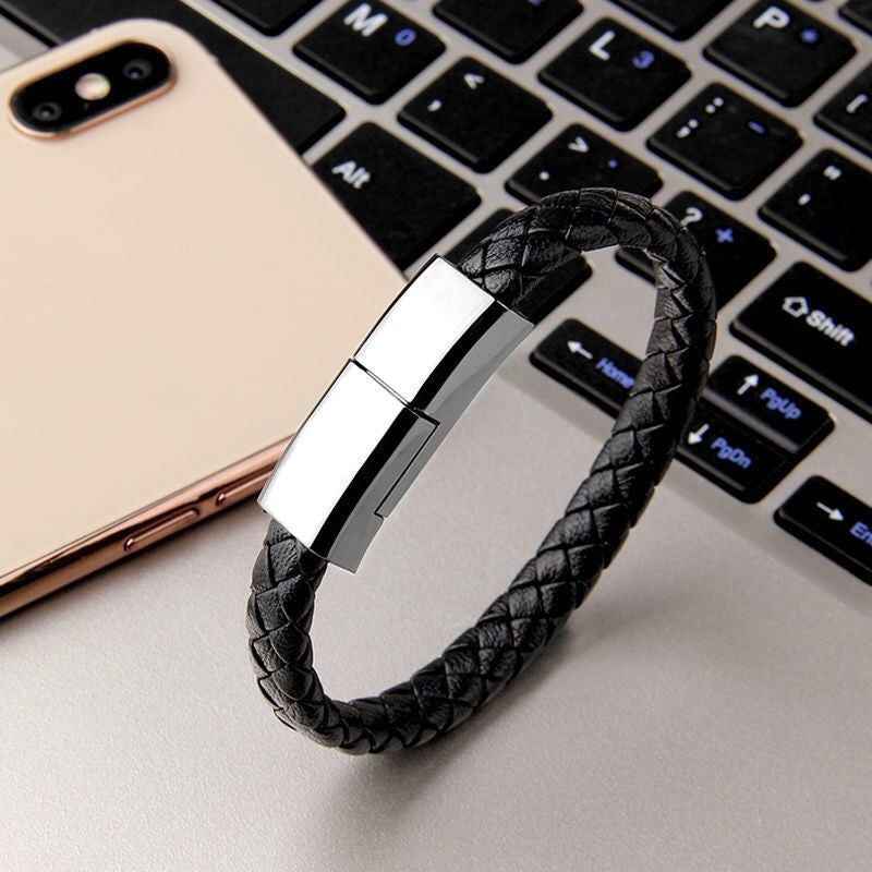 Bracelet Charger USB Cable for iPhone 14/13 Pro Max – Stylish USB C Data Charging Cord for Sale