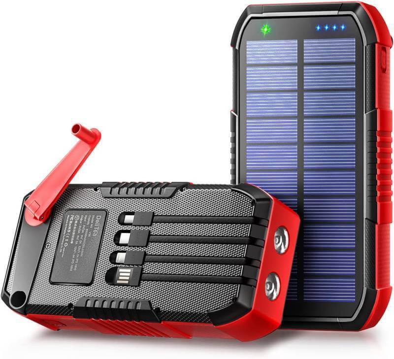 Solar Portable Power Bank - New Solar Portable Power Bank for On-the-Go Energy Solutions