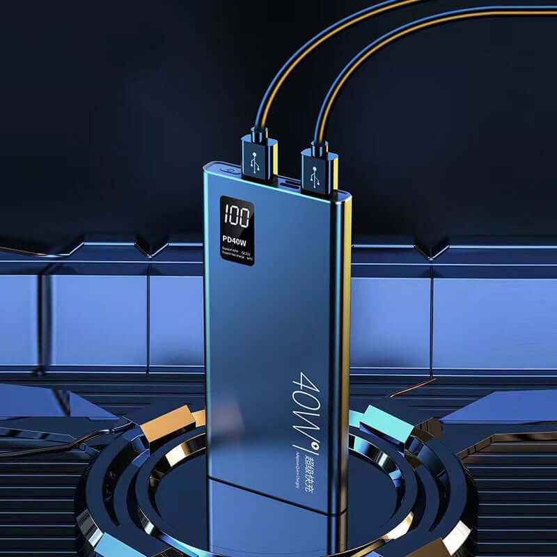 Large Capacity Power Bank and Portable Charger 5 with Digital Display