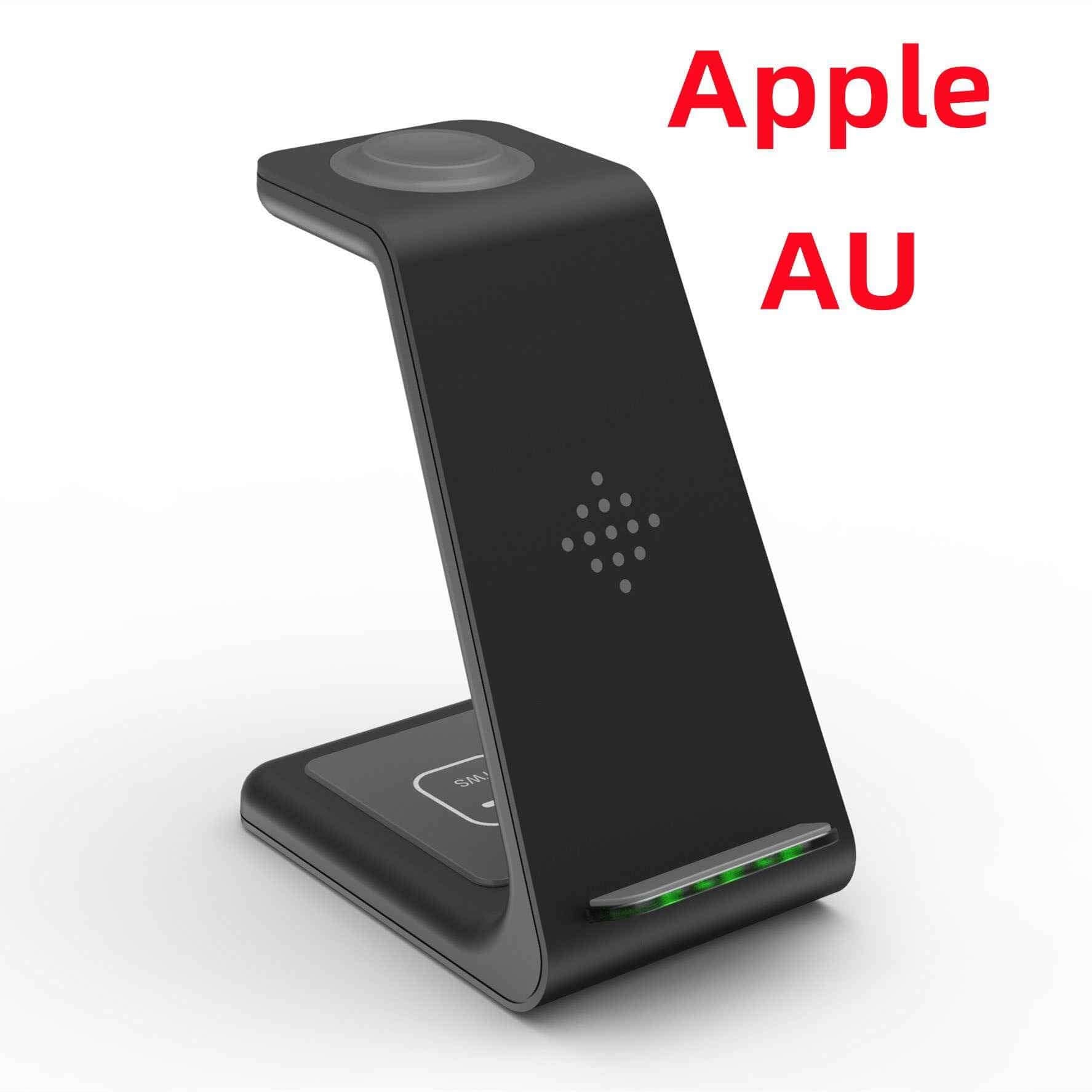 3 in 1 Wireless Charger Stand with Car Portable Charger   Fast Charging Station Dock for Phones