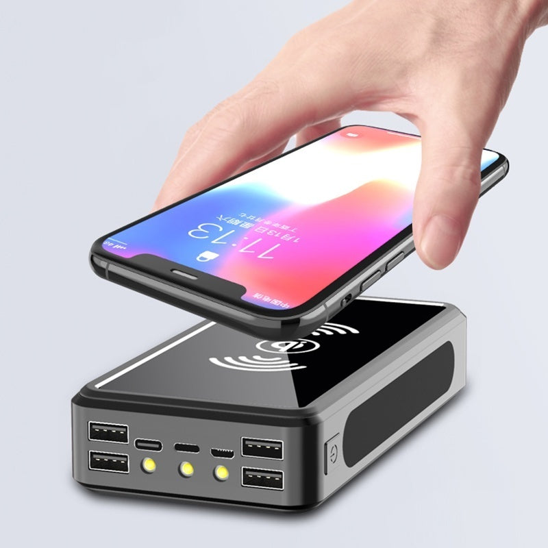 Solar Rechargeable Power Bank for Outdoor Adventures 