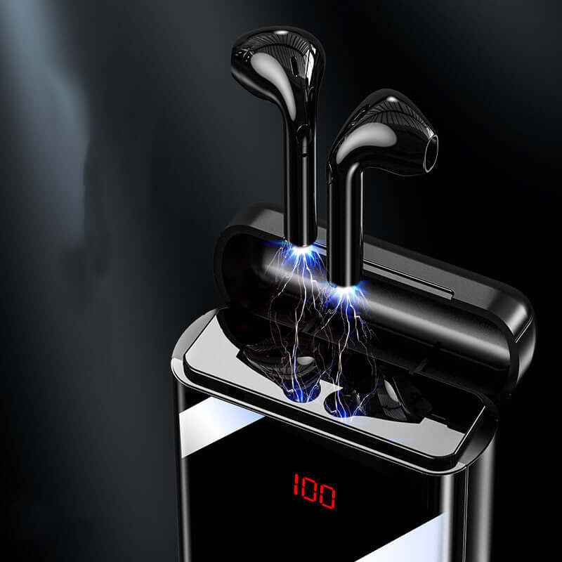 Bluetooth Headset with Power Bank and 3.7V Battery Charger for Ultimate Convenience