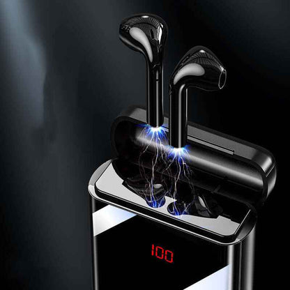 Bluetooth Headset with Power Bank and 3.7V Battery Charger for Ultimate Convenience