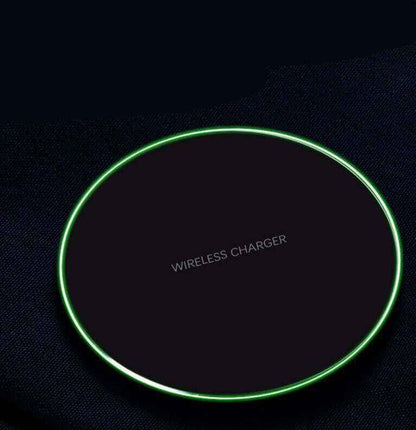 Wireless Fast Charging Pad for iPhone and Samsung - High-Speed Wireless Charger
