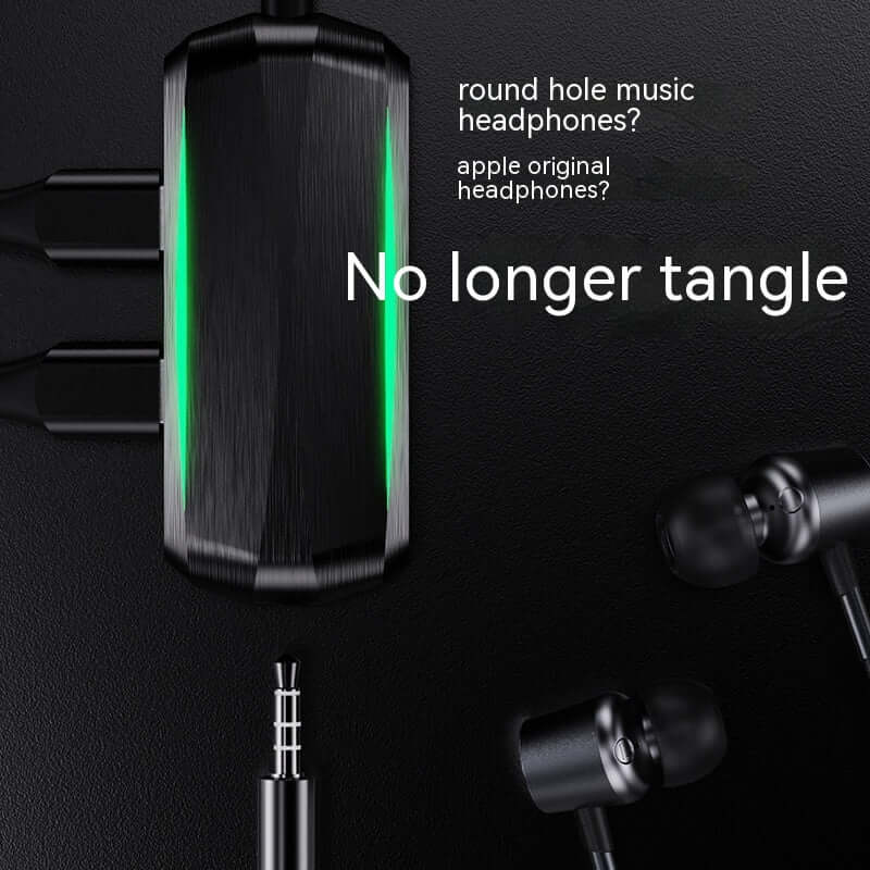 Audio Adapter Lightning Type-C Three-in-One Headset Adapter Cable