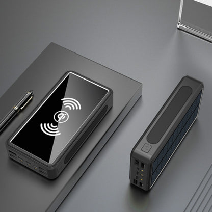 Solar Rechargeable Power Bank for Outdoor Adventures 