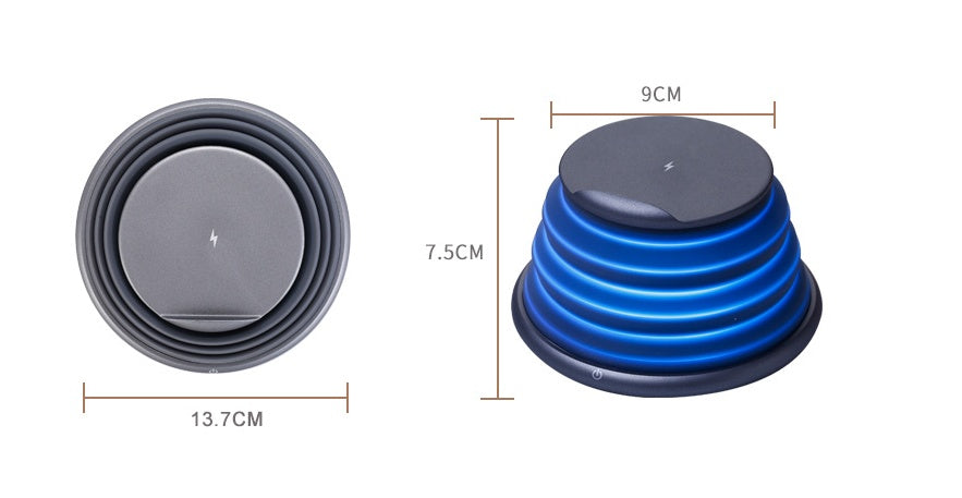 New Portable Wireless Charger for Fast and Efficient Charging