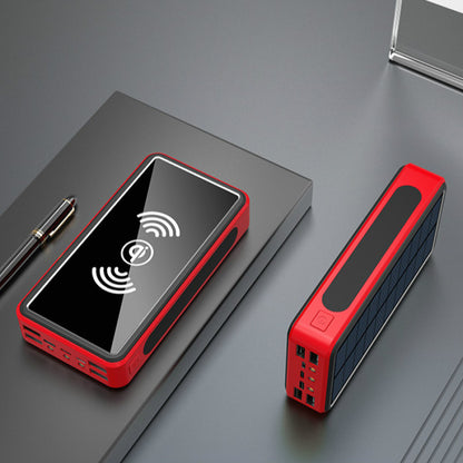 Solar Rechargeable Power Bank for Outdoor Adventures 