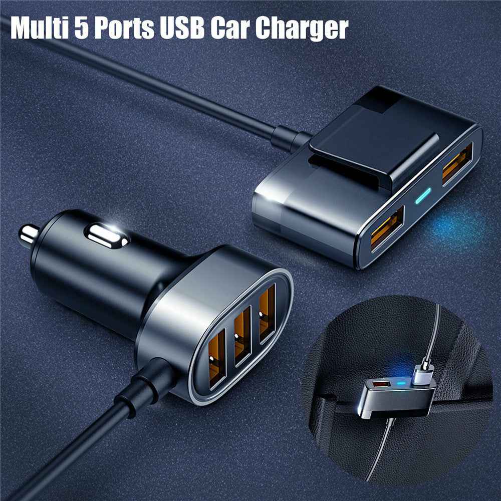 Car Fast Charging Adapter - Multi-Function Car Charger for Quick Charging