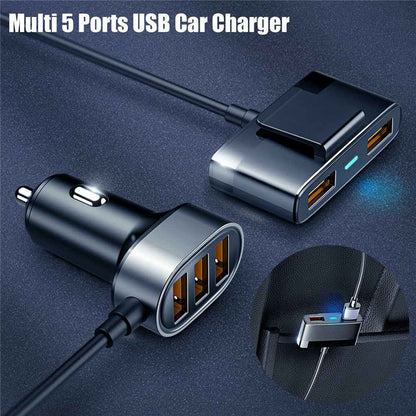 Car Fast Charging Adapter - Multi-Function Car Charger for Quick Charging
