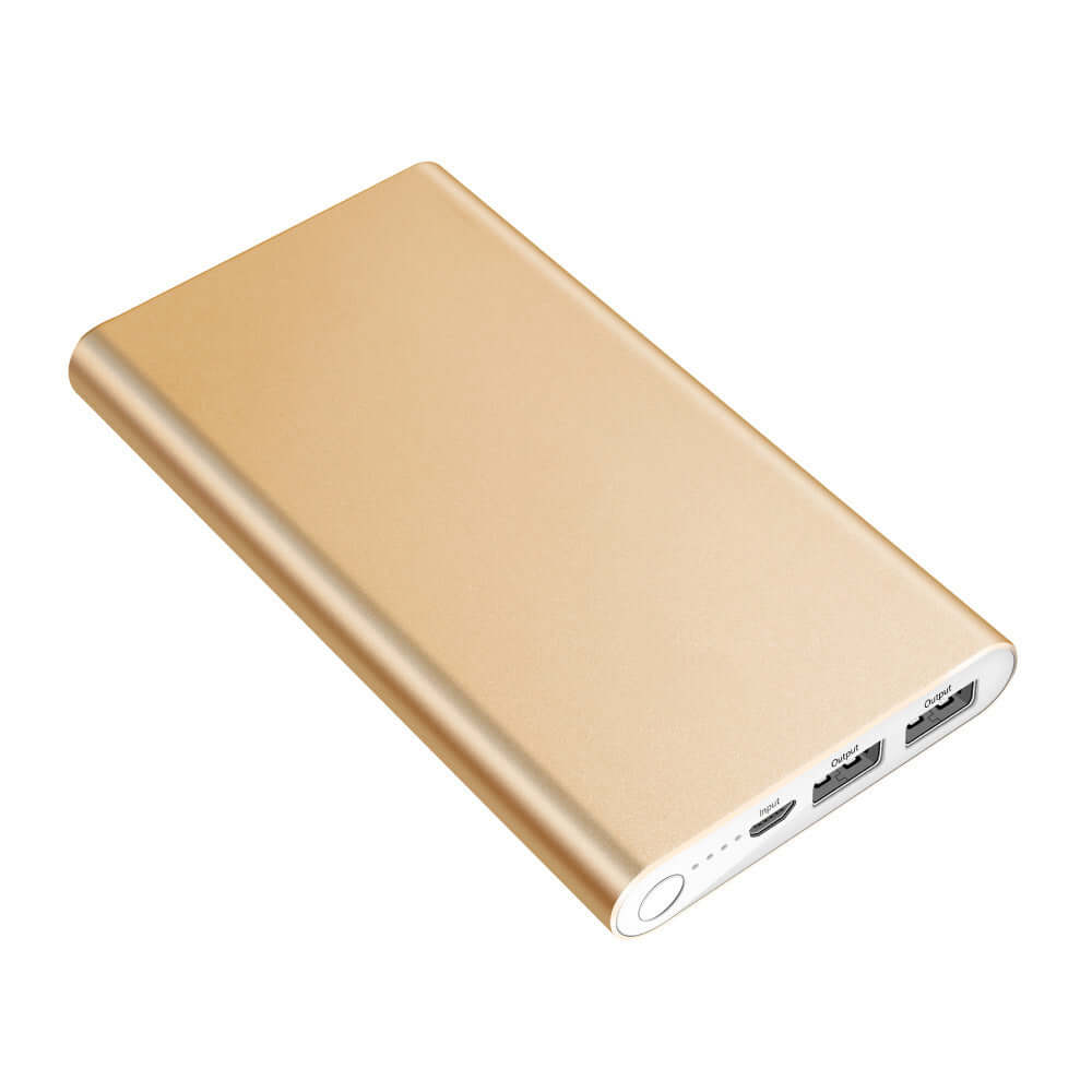 Power Bank 12000mAh Ultra-thin Power Bank - Lightweight Aluminum Alloy High-Capacity Charger