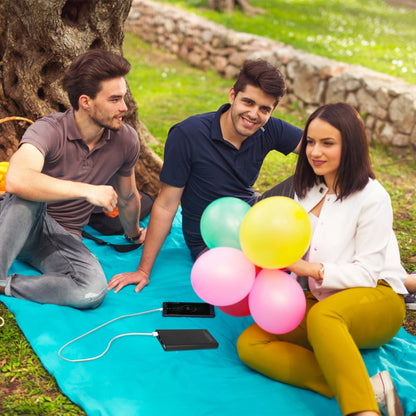 Portable 20000mAh Power Bank with Dual USB Output and Type C Micro USB Input