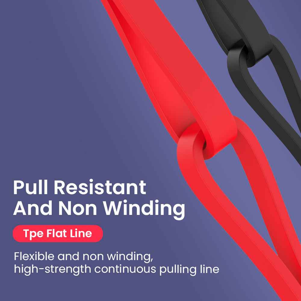 4 in 1 Retractable USB Cable with Phone Stand and Storage Box for iPhone, Type C, Micro Charging and Data Line