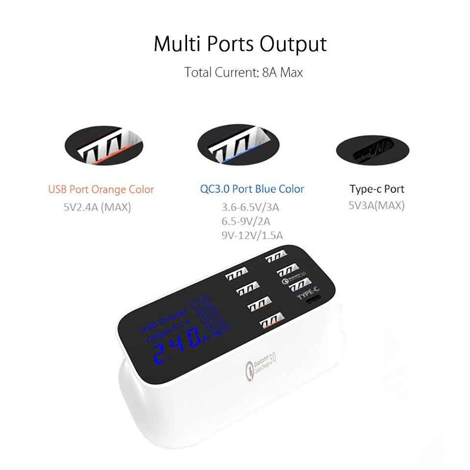 Quick Charge USB Charger Station - Fast and Efficient Charging Solution