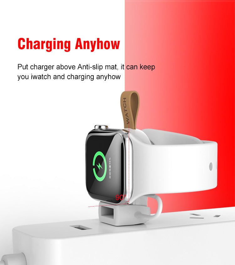 Wireless Magnetic Watch Charger - Portable Magnetic Wireless Charger for Watches