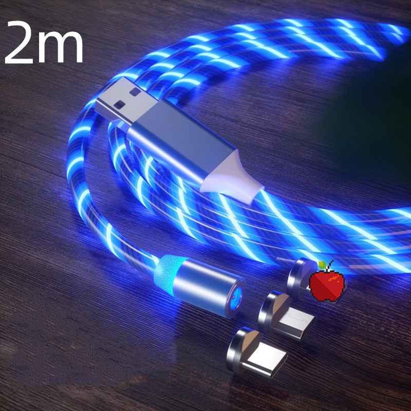 High-Speed Magnetic Charging Cable with Charger Daytona Performance – Revolutionizing My Everyday Power Routine - LED Magnet Charger for Lighting and Micro USB, Type-C Compatibility