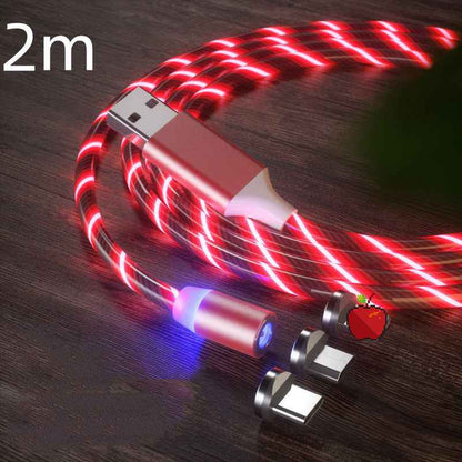 High-Speed Magnetic Charging Cable with Charger Daytona Performance – Revolutionizing My Everyday Power Routine - LED Magnet Charger for Lighting and Micro USB, Type-C Compatibility