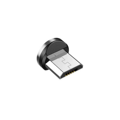 Magnetic Cable Powered by Charger QB - 540 Degree Blind Suction Round Magnetic Data Cable