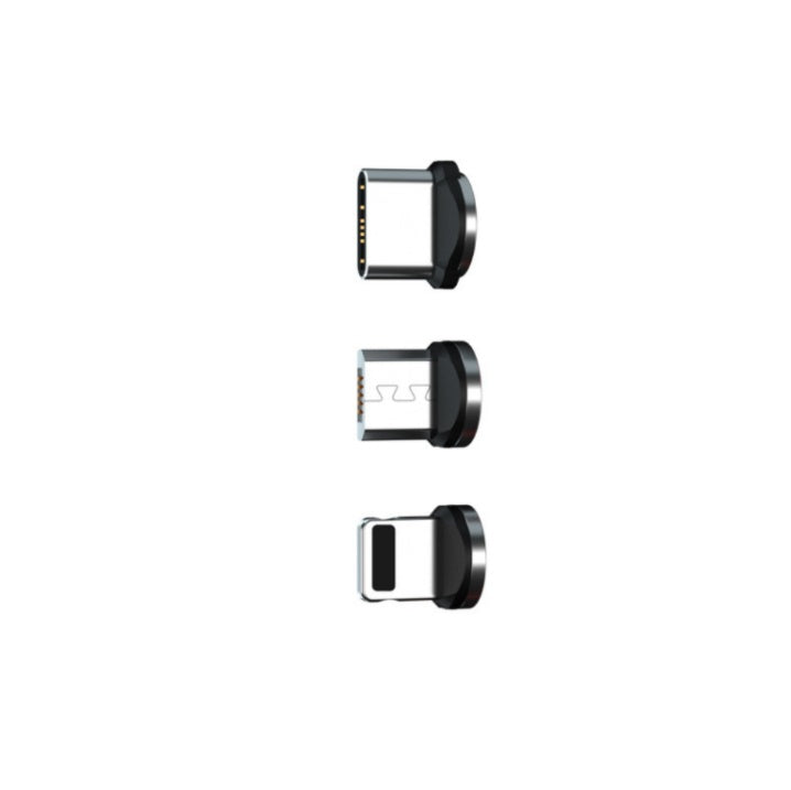 Magnetic Cable Powered by Charger QB - 540 Degree Blind Suction Round Magnetic Data Cable - My Store