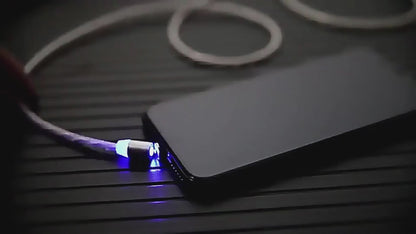 High-Speed Magnetic Charging Cable with Charger Daytona Performance – Revolutionizing My Everyday Power Routine - LED Magnet Charger for Lighting and Micro USB, Type-C Compatibility